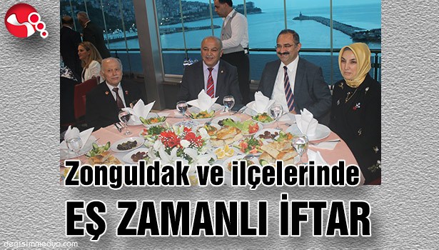 ZONGULDAK VE İLÇELERİNDE EŞ ZAMANLI İFTAR