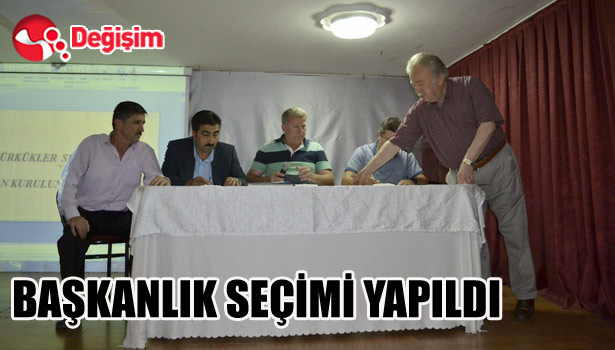 BAŞKANLIK SEÇİMİ YAPILDI
