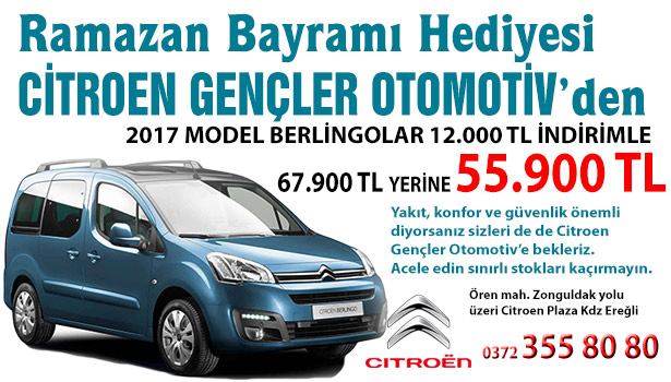 CİTROEN GENÇLER OTOMOTİVDEN BAYRAM HEDİYESİ