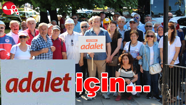 ADALET için yola çıktılar...