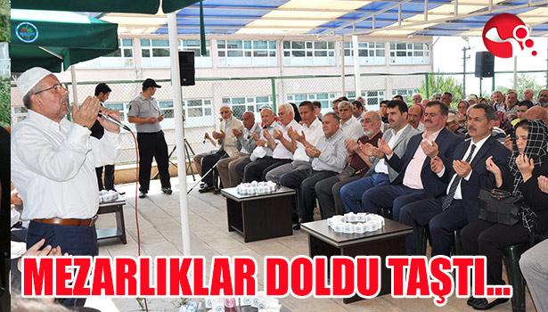 MEZARLIKLAR doldu, taştı...