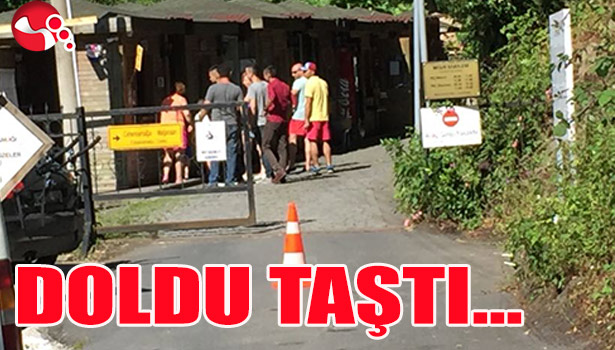 BAYRAMDA DOLDU TAŞTI...