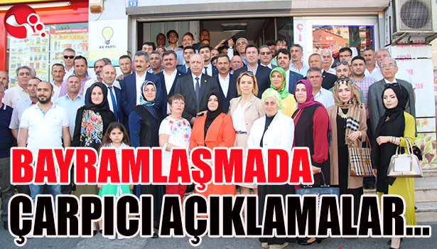 BAYRAMLAŞMADA çarpıcı açıklamalar...