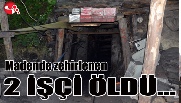 Madende zehirlenen 2 İŞÇİ ÖLDÜ...