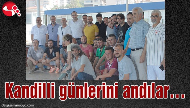 KANDİLLİ GÜNLERİNİ ANDILAR...