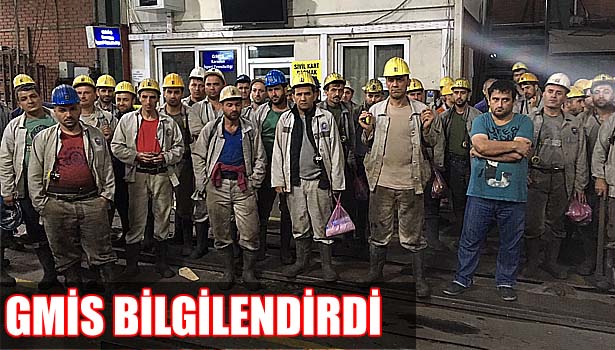 GMİS madencileri bilgilendirdi