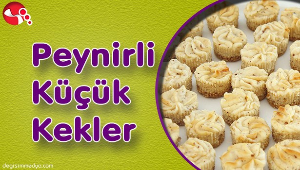 PEYNİRLİ KÜÇÜK KEKLER (12 PORSİYON)