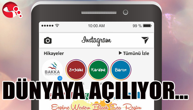 DÜNYAYA AÇILIYOR...