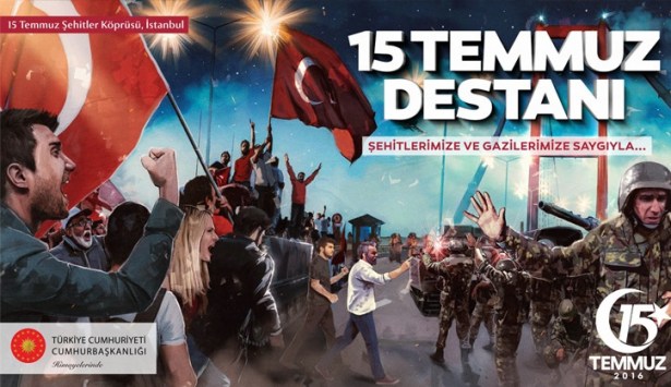 15 TEMMUZ BİR MİLLETİN ZAFERİDİR DEMOKRASİ HERKESE LAZIM!