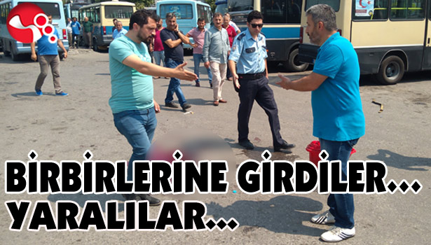 BİRBİRLERİNE GİRDİLER... YARALILAR...