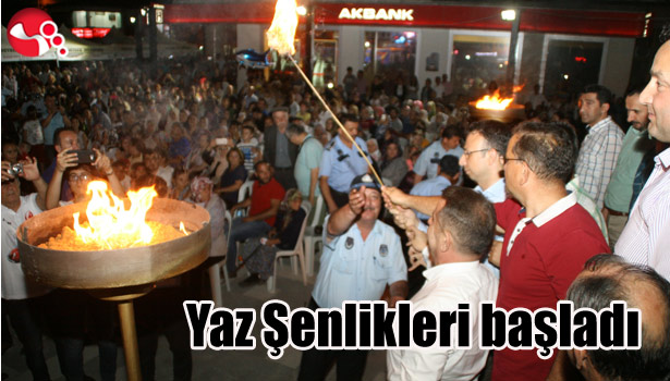 YAZ ŞENLİKLERİ başladı...