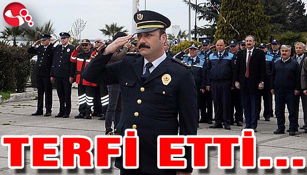 TERFİ ETTİ...