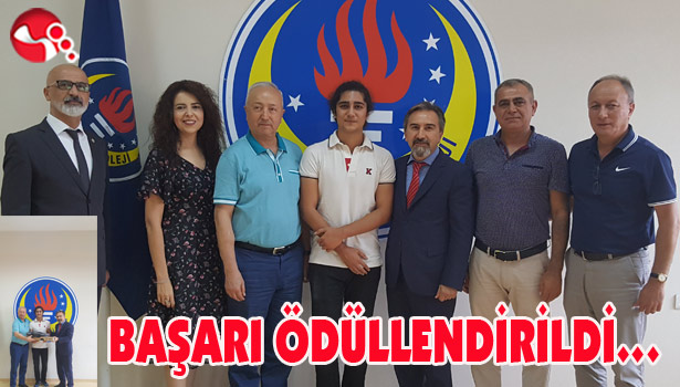 BAŞARI ÖDÜLLENDİRİLDİ...
