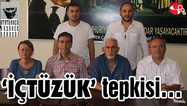 'İÇTÜZÜK' tepkisi...