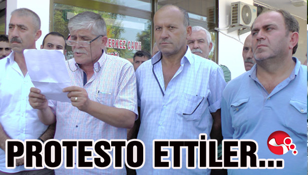PROTESTO ETTİLER...