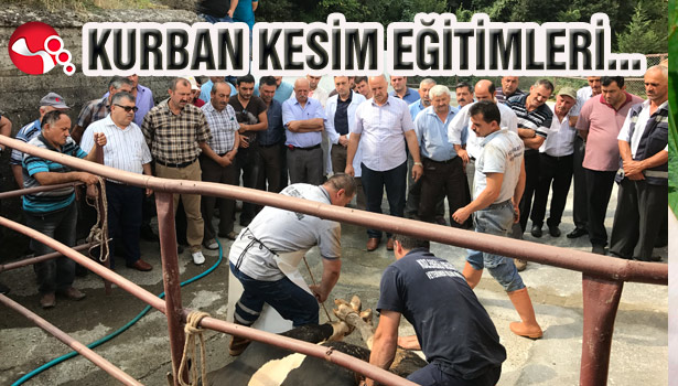 KURBAN KESİM EĞİTİMLERİ...