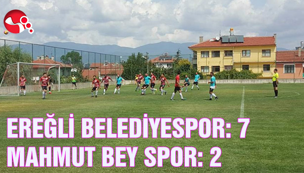 EREĞLİ BELEDİYESPOR: 7 MAHMUT BEY SPOR: 2