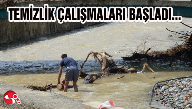 TEMİZLİK ÇALIŞMALARI BAŞLADI...
