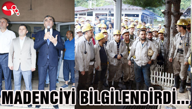 GMİS, MADENCİYİ BİLGİLENDİRDİ