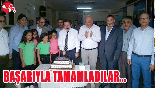 BAŞARIYLA TAMAMLADILAR...