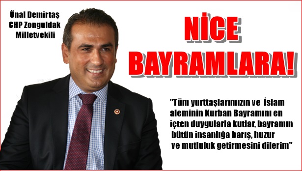 "Nice bayramlara!"