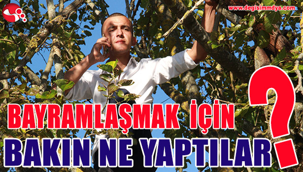 YAKINLARIYLA BAYRAMLAŞMAK İÇİN BAKIN NE YAPTILAR?