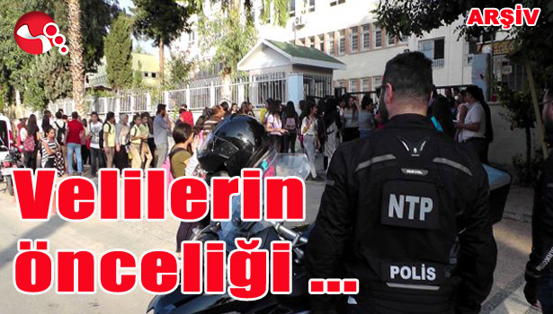 Velilerin önceliği...