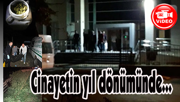 Cinayetin yıl dönümünde...