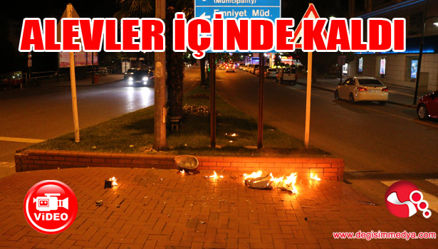 LAMBA ALEVLER İÇİNDE KALDI...