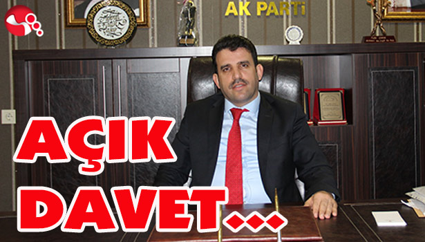 Başkan Çakır'dan AÇIK DAVET...