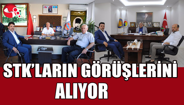 Çakır,STK'lardan görüş alıyor...