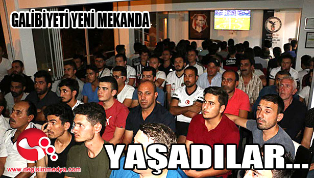 Galibiyeti yeni mekanlarında kutladılar...