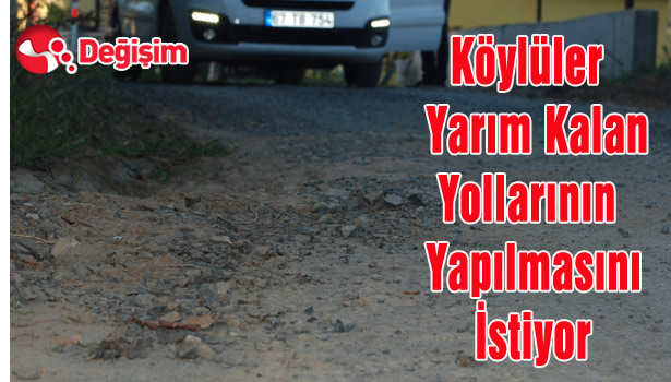 SOĞANLIYÖRÜK KÖYÜ YOL İSTİYOR