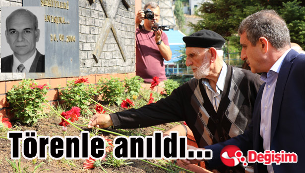 Törenle anıldı...