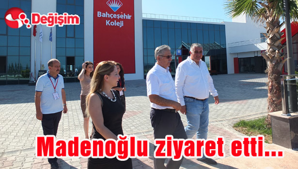 Kaymakam Madenoğlu ziyaret etti...