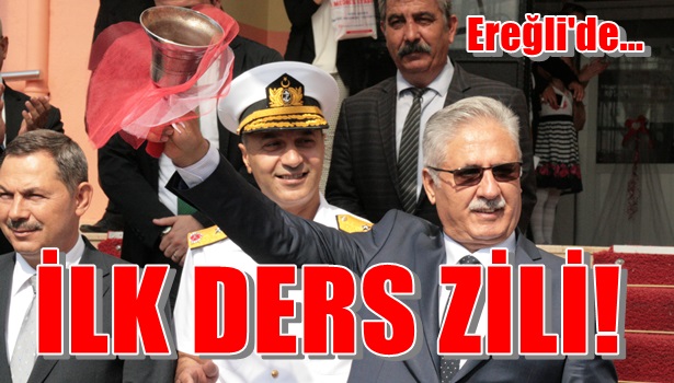 Ereğli'de ilk ders zili çaldı