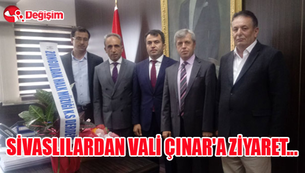 Sivaslılardan Vali Çınar'a ziyaret...