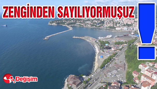 ZENGİNDEN SAYILIYORMUŞUZ!