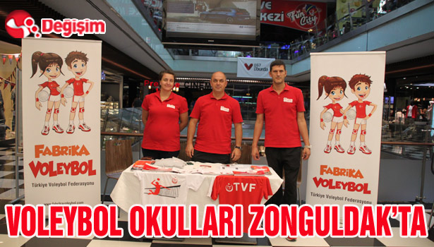 VOLEYBOL OKULLARI ZONGULDAK'TA