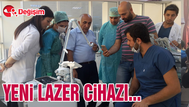 YENİ LAZER CİHAZİ...
