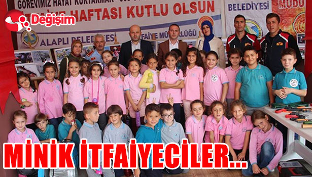 MİNİK İTFAİYECİLER...