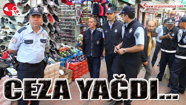 CEZA YAĞDI...