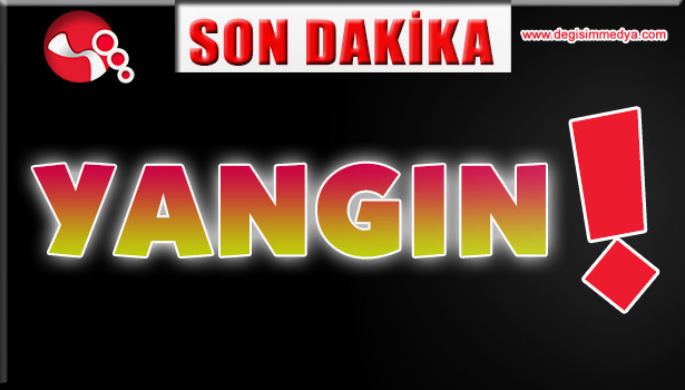 Metruk bina alev alev yandı!..