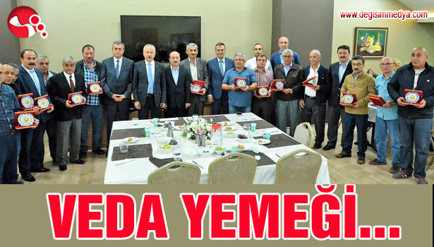 VEDA YEMEĞİ...