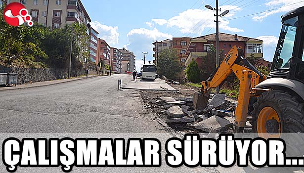 ÇALIŞMALAR SÜRÜYOR...