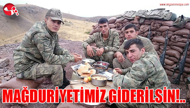 MAĞDURİYETLERİNİN GİDERİLMESİNİ İSTİYOR...