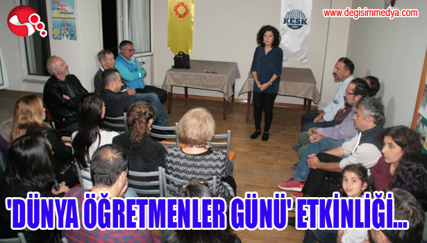 'DÜNYA ÖĞRETMENLER GÜNÜ' ETKİNLİĞİ...