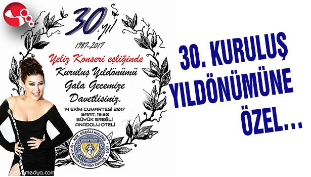 30. KURULUŞ YILDÖNÜMÜNE ÖZEL...