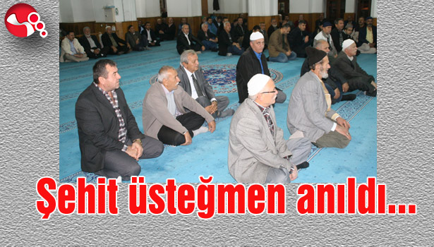 Devrekli şehit üsteğmen dualarla anıldı