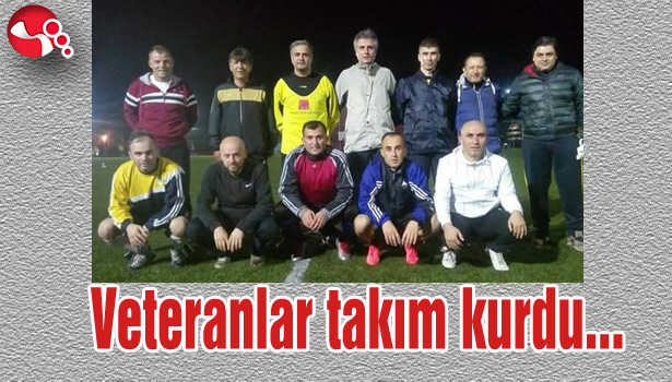 Veteranlar takım kurdu